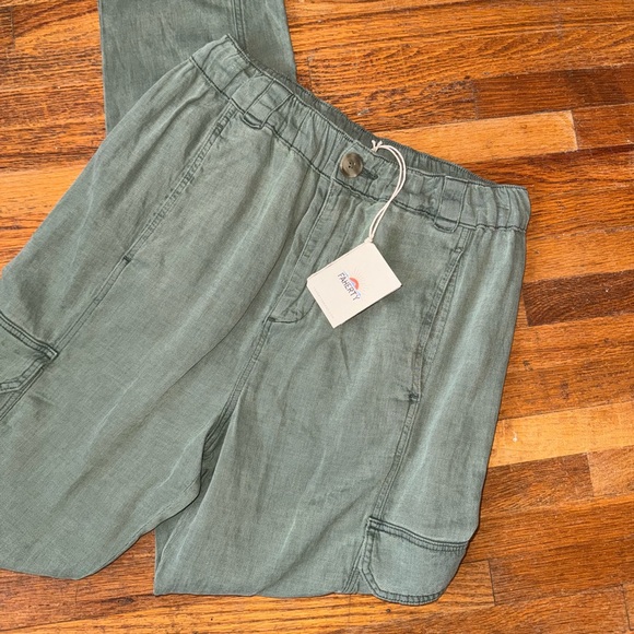 Faherty Arlie Day Cargo Pant In Sea Spray Size XS NWT - Picture 5 of 7